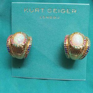 Kurt Geiger matching ring and earrings